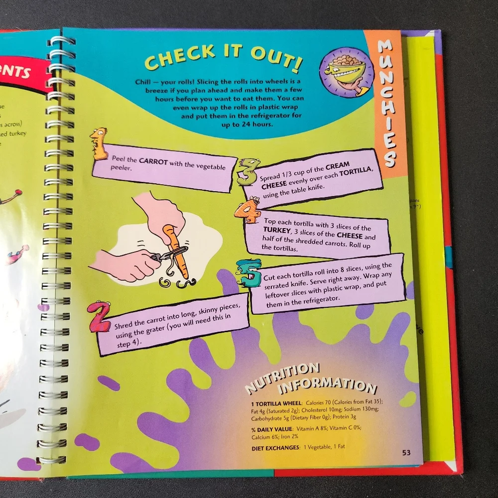 Vintage 90s Betty Crocker's Kids Cook! by Betty Crocker 1999